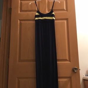 Long strap dress